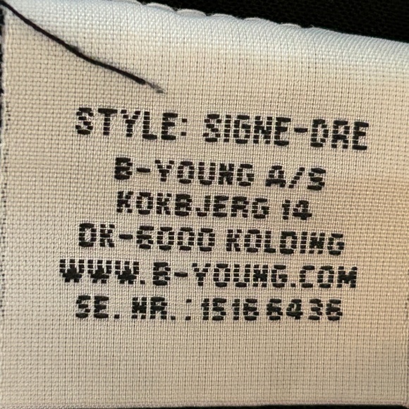 B-YOUNG black dress Size Small Sleeveless - Picture 8 of 10